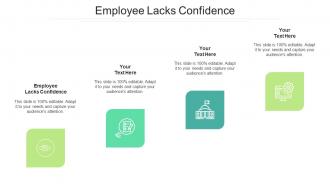 Employee lacks confidence ppt powerpoint presentation pictures icon cpb