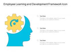 Employee Learning And Development Framework Icon