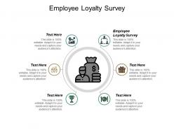 Employee loyalty survey ppt powerpoint presentation model professional cpb