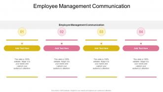 Employee Management Communication In Powerpoint And Google Slides Cpb