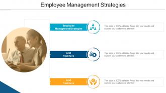 Employee Management Strategies In Powerpoint And Google Slides Cpb