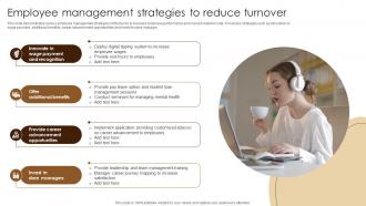 Employee Management Strategies To Coffee Business Company Profile CP SS V