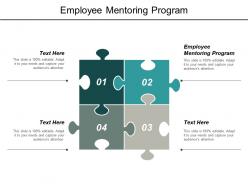 Employee mentoring program ppt powerpoint presentation outline master slide cpb