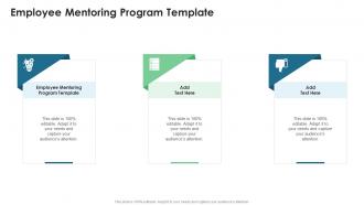 Employee Mentoring Program Template In Powerpoint And Google Slides Cpb