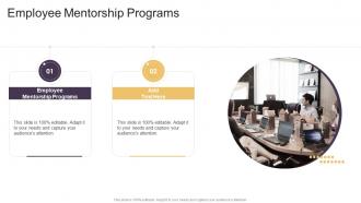 Employee Mentorship Programs In Powerpoint And Google Slides Cpb