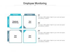 Employee monitoring ppt powerpoint presentation summary guidelines cpb
