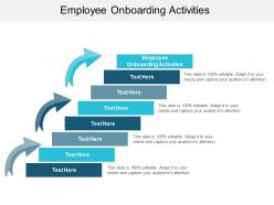 Employee onboarding activities ppt powerpoint presentation professional inspiration cpb