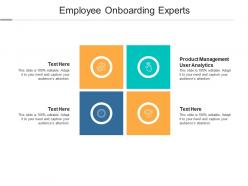 Employee onboarding experts ppt powerpoint presentation layouts summary cpb