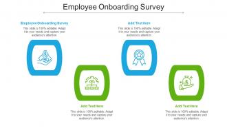 Employee Onboarding Survey Ppt Powerpoint Presentation Icon Sample Cpb
