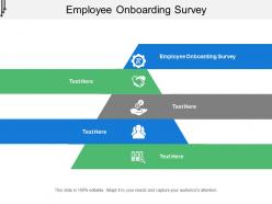 Employee onboarding survey ppt powerpoint presentation slides rules cpb
