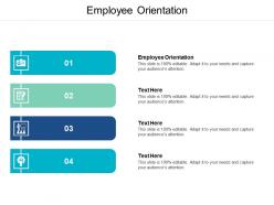 Employee orientation ppt powerpoint presentation inspiration model cpb