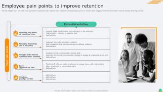 Employee Pain Points To Improve Retention