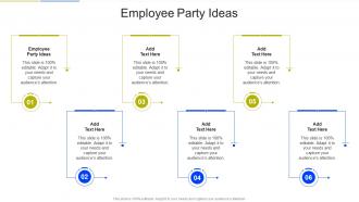Employee Party Ideas In Powerpoint And Google Slides Cpb