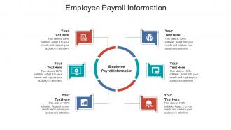 Employee payroll information ppt powerpoint presentation portfolio slide portrait cpb