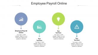Employee payroll online ppt powerpoint presentation summary slides cpb
