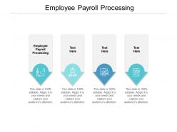 Employee payroll processing ppt powerpoint presentation outline graphics pictures cpb