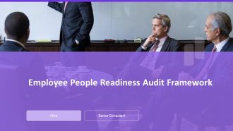 Employee People Readiness Audit Framework PPT Outline AT
