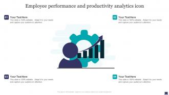 Employee Performance And Productivity Analytics Icon