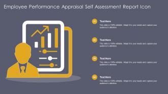 Employee Performance Appraisal Self Assessment Report Icon