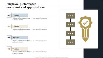 Employee Performance Assessment And Appraisal Icon