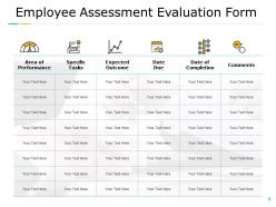 Employee performance assessment powerpoint presentation slides