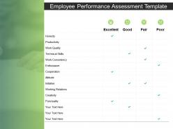 Employee Performance Assessment Technical Skills Ppt Powerpoint Presentation Ideas