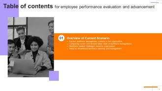 Employee Performance Evaluation And Advancement Complete Deck Colorful Informative