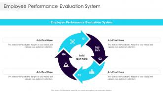 Employee Performance Evaluation System In Powerpoint And Google Slides Cpb