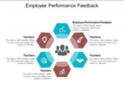 Employee performance feedback ppt powerpoint presentation model information cpb