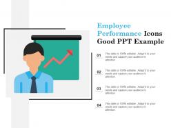 Employee performance icons good ppt example
