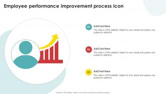 Employee Performance Improvement Process Icon