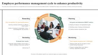 Employee Performance Management Cycle To Effective Workplace Culture Strategy SS V