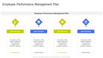 Employee Performance Management Plan In Powerpoint And Google Slides Cpb