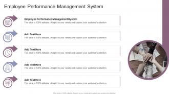 Employee Performance Management System In Powerpoint And Google Slides Cpb