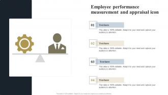 Employee Performance Measurement And Appraisal Icon