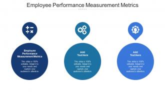 Employee Performance Measurement Metrics Ppt Powerpoint Presentation Ideas Cpb