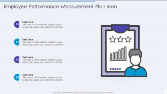 Employee Performance Measurement Plan Icon