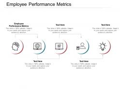 Employee performance metrics ppt powerpoint presentation infographic template summary cpb