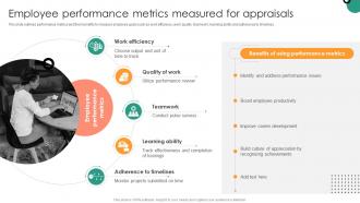 Employee Performance Metrics Understanding Performance Appraisal A Key To Organizational