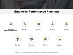 Employee performance planning ppt powerpoint presentation styles file formats cpb