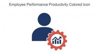 Employee Performance Productivity Colored Icon In Powerpoint Pptx Png And Editable Eps Format
