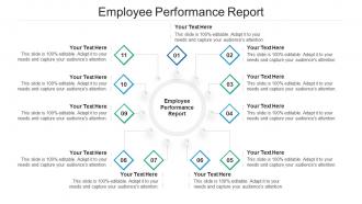Employee performance report ppt powerpoint presentation model inspiration cpb