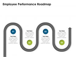Employee performance roadmap ppt powerpoint presentation background image