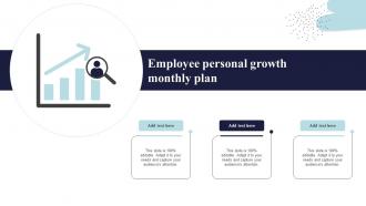 Employee Personal Growth Monthly Plan