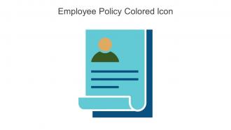 Employee Policy Colored Icon In Powerpoint Pptx Png And Editable Eps Format