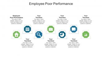 Employee poor performance ppt powerpoint presentation styles master slide cpb