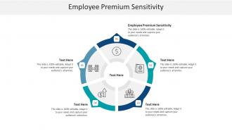Employee premium sensitivity ppt powerpoint presentation portfolio maker cpb