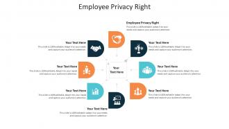Employee privacy right ppt powerpoint presentation show layout ideas cpb