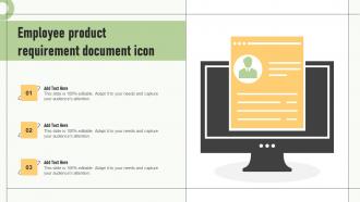 Employee Product Requirement Document Icon