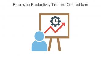 Employee Productivity Timeline Colored Icon In Powerpoint Pptx Png And Editable Eps Format